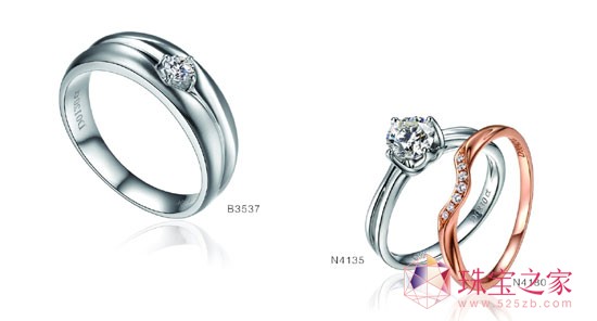 缘与美珠宝幸福婚戒之缘定三生浓情上市