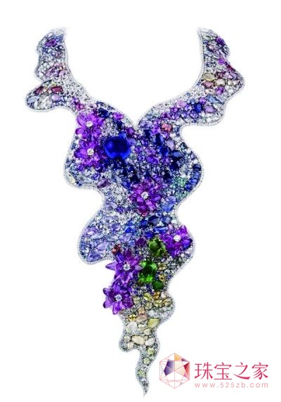 《莫奈睡莲》项链胡茵菲：书写传奇的华裔珠宝艺术家