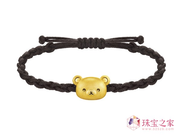 六福珠宝全新2014「轻松小熊」系列饰品